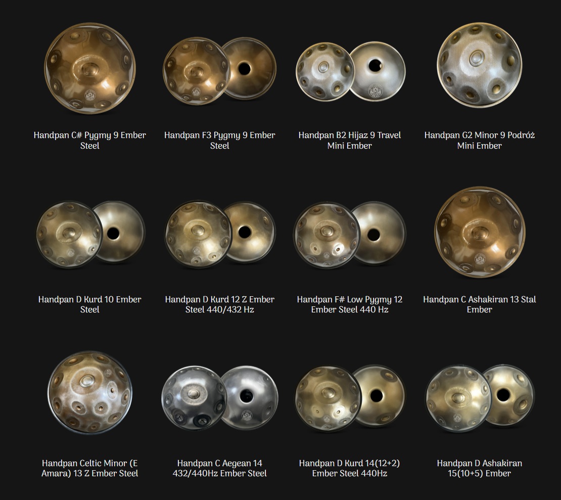 Handpany z Ember Steel